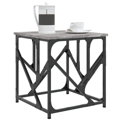 Couchtisch Grau Sonoma 45x45x47,5 cm Holzwerkstoff - Pazzar.ch