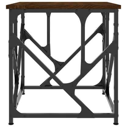 Couchtisch Braun Eichen-Optik 45x45x47,5 cm Holzwerkstoff - Pazzar.ch