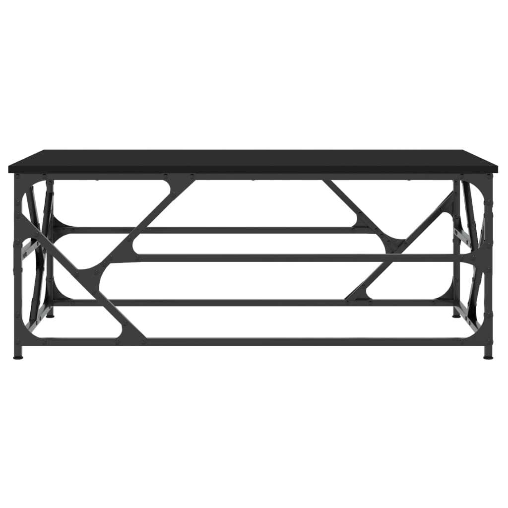 Couchtisch Schwarz 100x50x40 cm Holzwerkstoff - Pazzar.ch