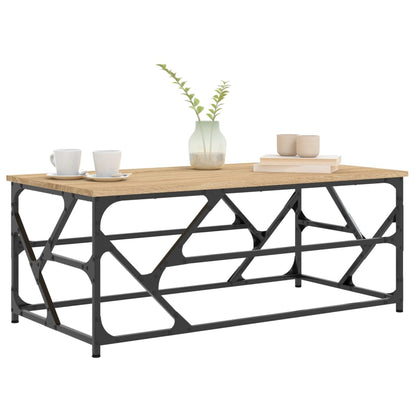 Couchtisch Sonoma-Eiche 100x50x40 cm Holzwerkstoff - Pazzar.ch