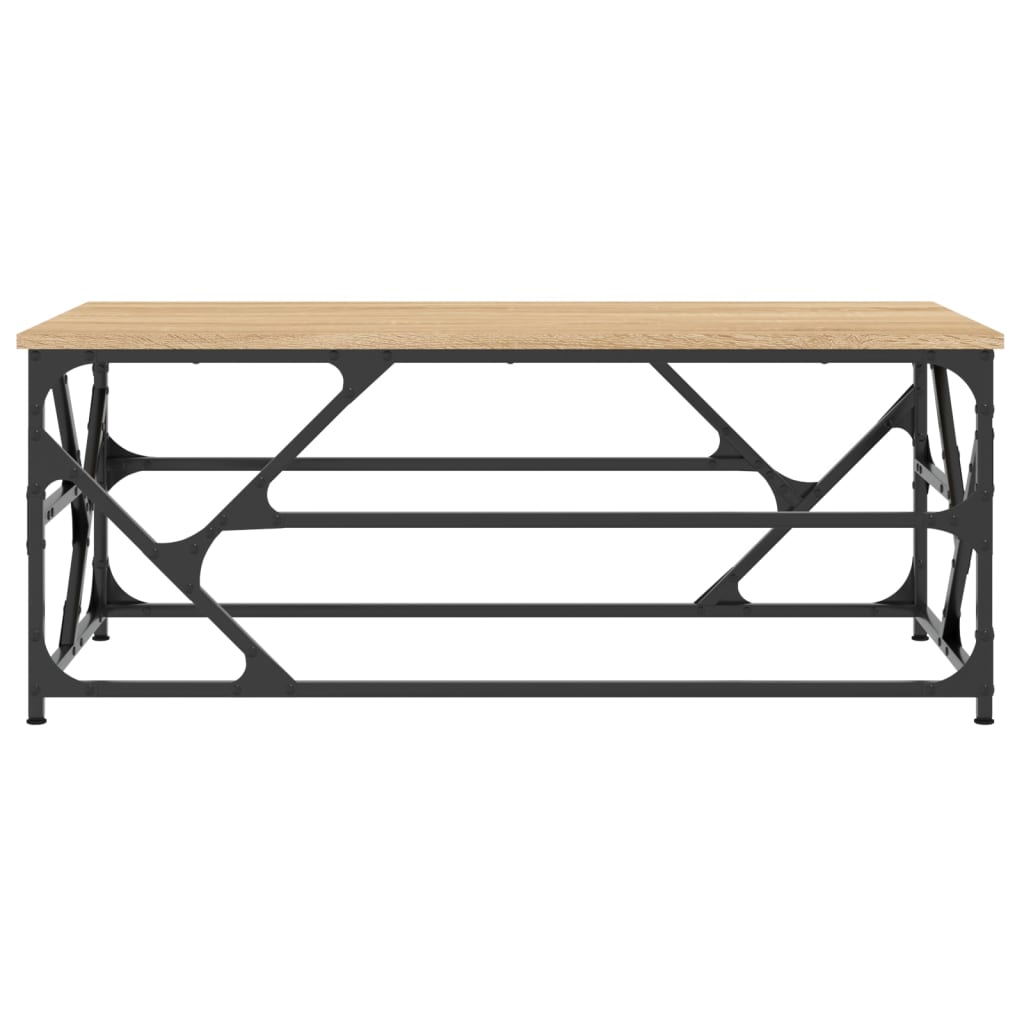 Couchtisch Sonoma-Eiche 100x50x40 cm Holzwerkstoff - Pazzar.ch