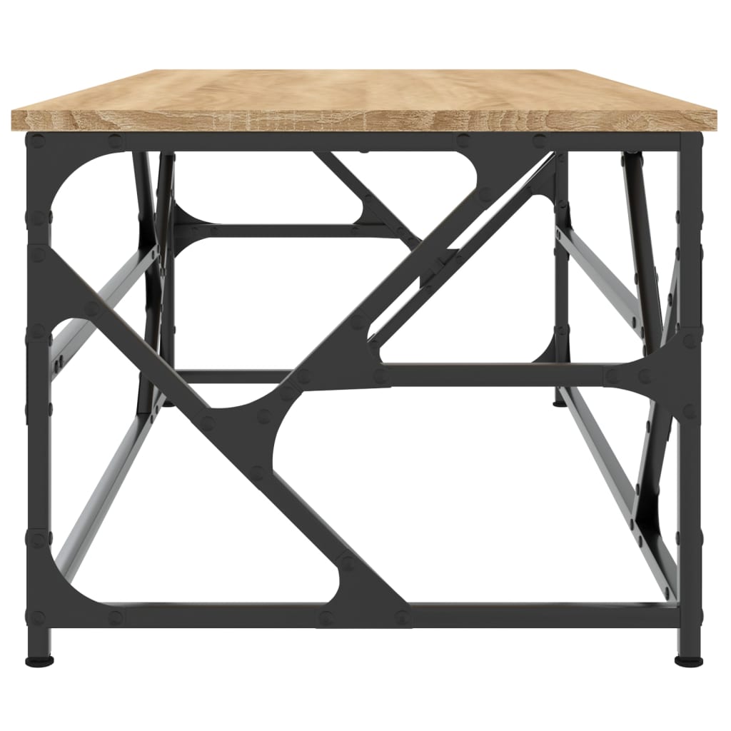 Couchtisch Sonoma-Eiche 100x50x40 cm Holzwerkstoff - Pazzar.ch