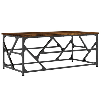 Couchtisch Räuchereiche 100x50x40 cm Holzwerkstoff - Pazzar.ch