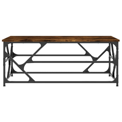 Couchtisch Räuchereiche 100x50x40 cm Holzwerkstoff - Pazzar.ch