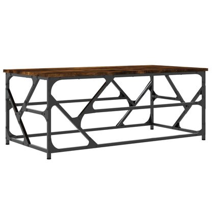 Couchtisch Räuchereiche 100x50x40 cm Holzwerkstoff - Pazzar.ch