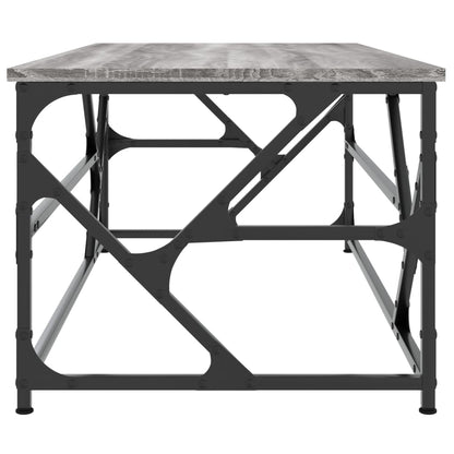 Couchtisch Grau Sonoma 100x50x40 cm Holzwerkstoff - Pazzar.ch