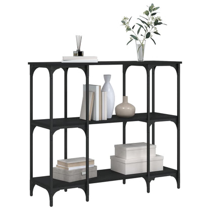 Konsolentisch Schwarz 102x35x90 cm Holzwerkstoff - Pazzar.ch
