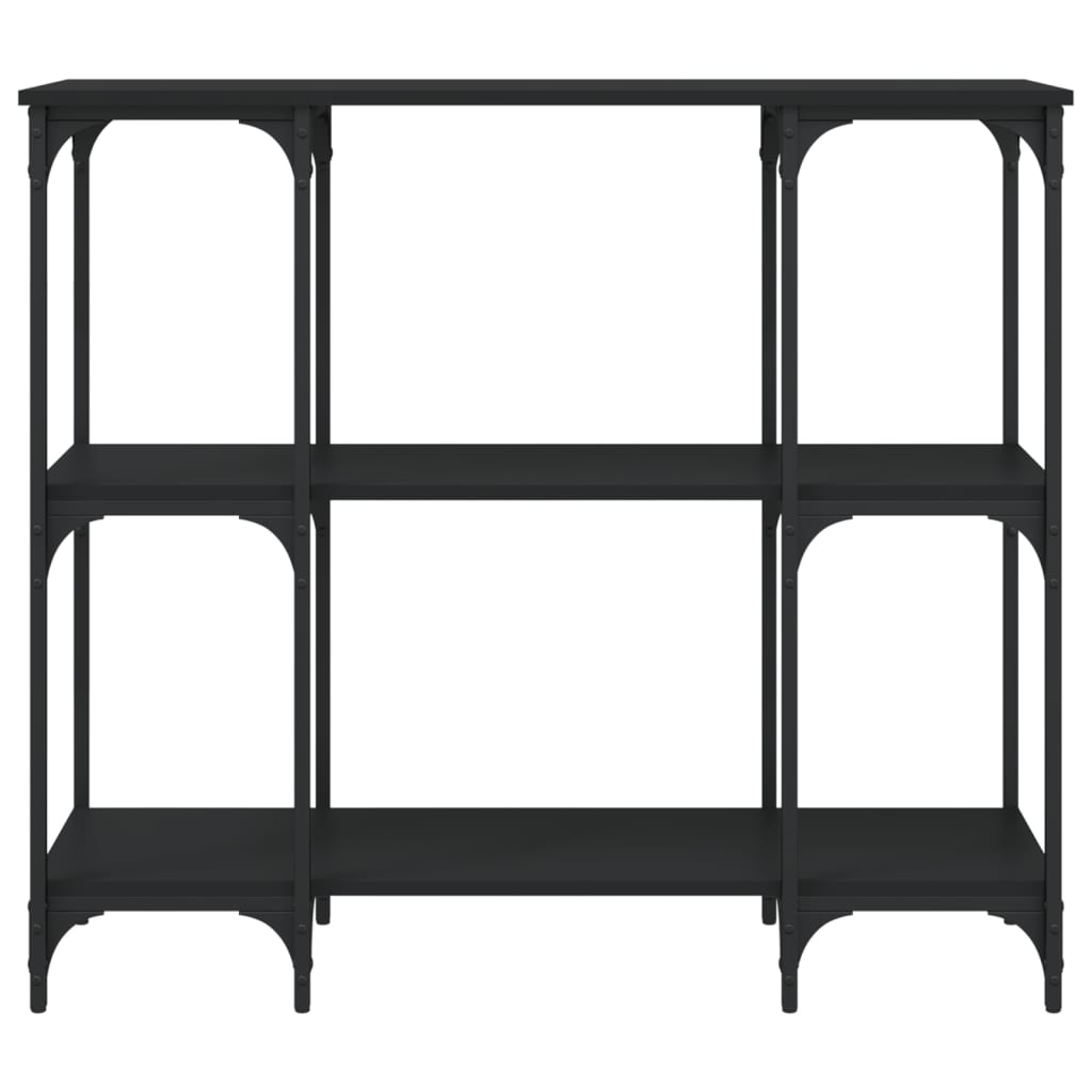 Konsolentisch Schwarz 102x35x90 cm Holzwerkstoff - Pazzar.ch