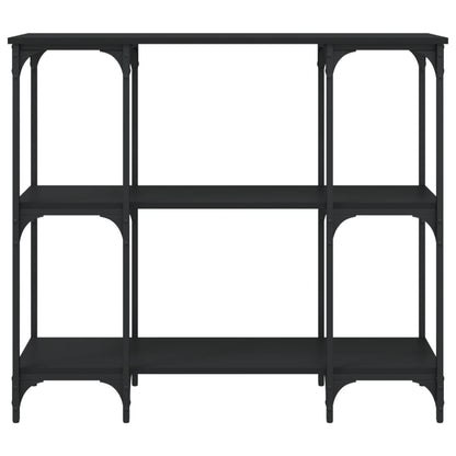 Konsolentisch Schwarz 102x35x90 cm Holzwerkstoff - Pazzar.ch