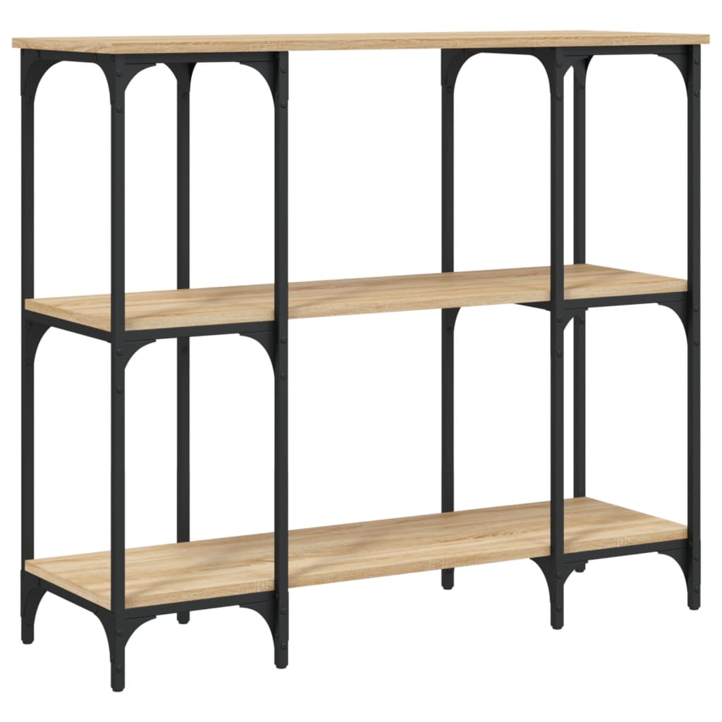 Konsolentisch Sonoma-Eiche 102x35x90 cm Holzwerkstoff - Pazzar.ch