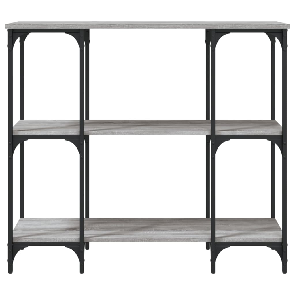 Konsolentisch Grau Sonoma 102x35x90 cm Holzwerkstoff - Pazzar.ch