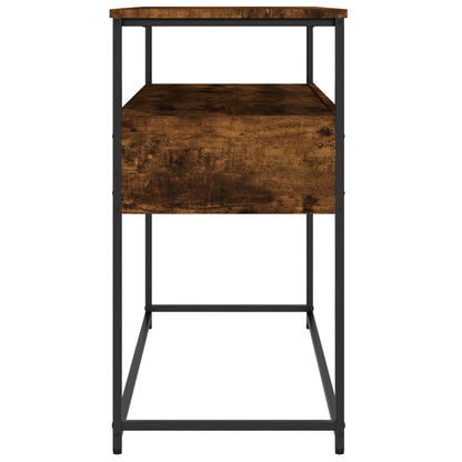 Konsolentisch Räuchereiche 100x40x75 cm Holzwerkstoff - Pazzar.ch