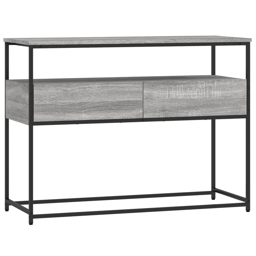 Konsolentisch Grau Sonoma 100x40x75 cm Holzwerkstoff - Pazzar.ch