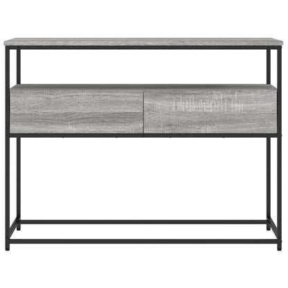 Konsolentisch Grau Sonoma 100x40x75 cm Holzwerkstoff - Pazzar.ch