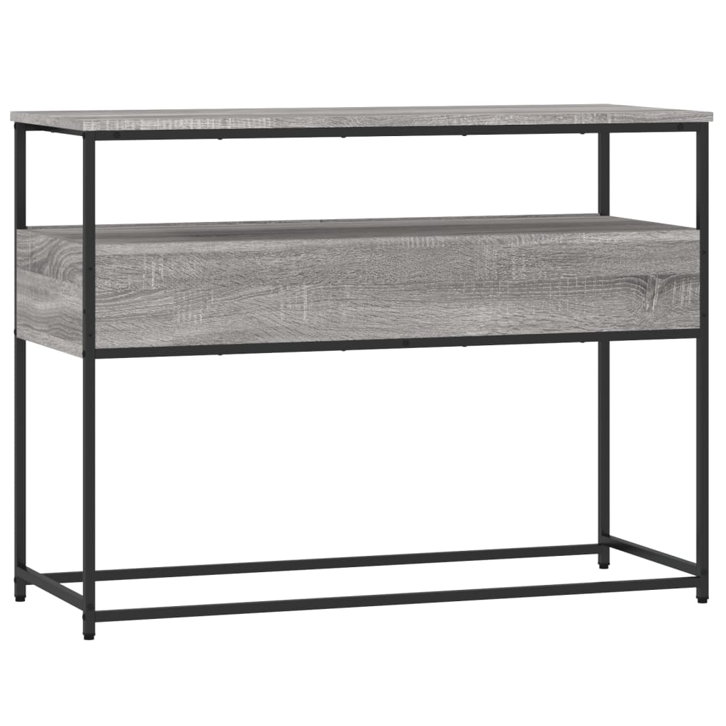 Konsolentisch Grau Sonoma 100x40x75 cm Holzwerkstoff - Pazzar.ch