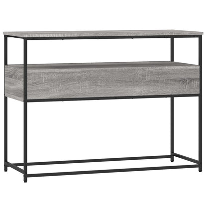Konsolentisch Grau Sonoma 100x40x75 cm Holzwerkstoff - Pazzar.ch