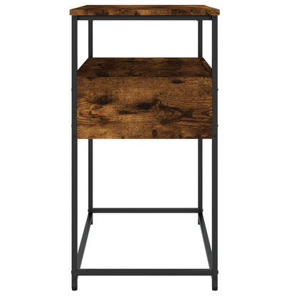 Konsolentisch Räuchereiche 75x40x75 cm Holzwerkstoff - Pazzar.ch