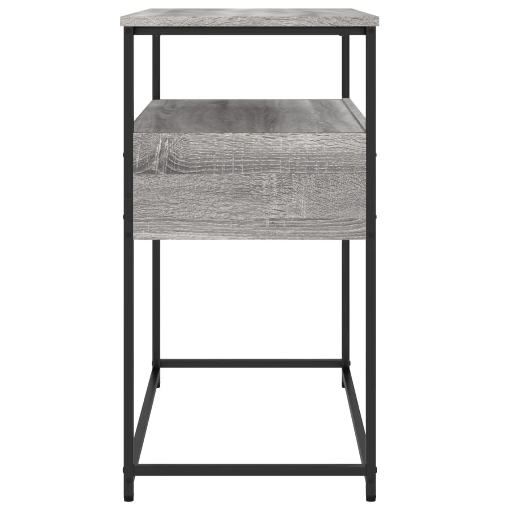 Konsolentisch Grau Sonoma 75x40x75 cm Holzwerkstoff - Pazzar.ch