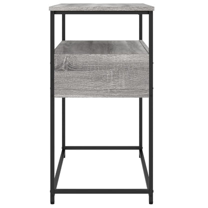 Konsolentisch Grau Sonoma 75x40x75 cm Holzwerkstoff - Pazzar.ch