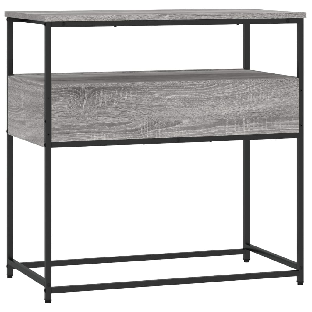 Konsolentisch Grau Sonoma 75x40x75 cm Holzwerkstoff - Pazzar.ch