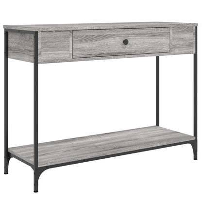 Konsolentisch Grau Sonoma 100x34,5x75 cm Holzwerkstoff - Pazzar.ch