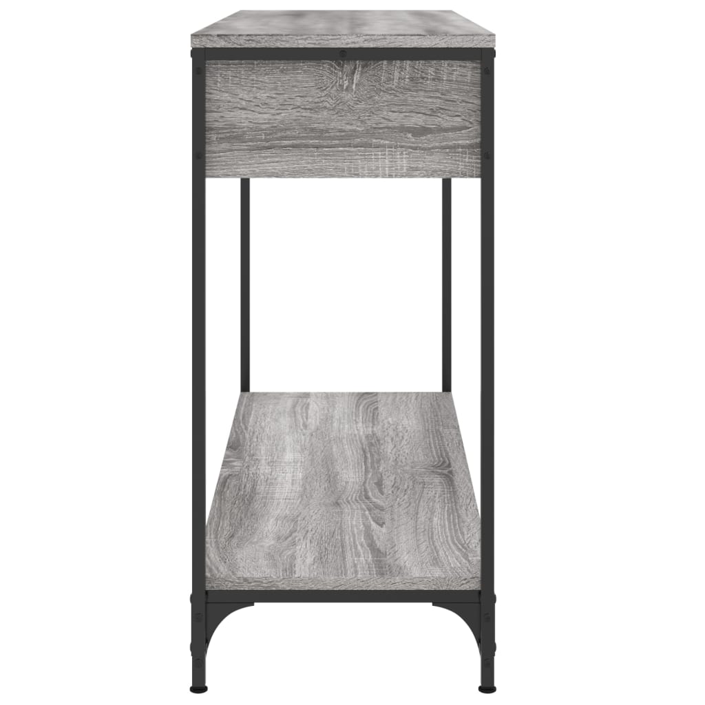 Konsolentisch Grau Sonoma 100x34,5x75 cm Holzwerkstoff - Pazzar.ch