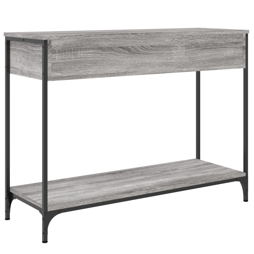 Konsolentisch Grau Sonoma 100x34,5x75 cm Holzwerkstoff - Pazzar.ch