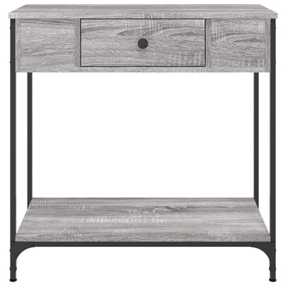 Konsolentisch Grau Sonoma 75x34,5x75 cm Holzwerkstoff - Pazzar.ch