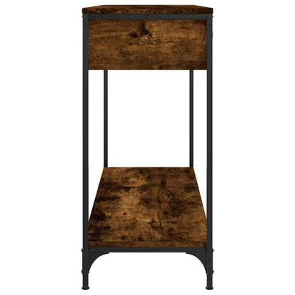 Konsolentisch Räuchereiche 100x34,5x75 cm Holzwerkstoff - Pazzar.ch
