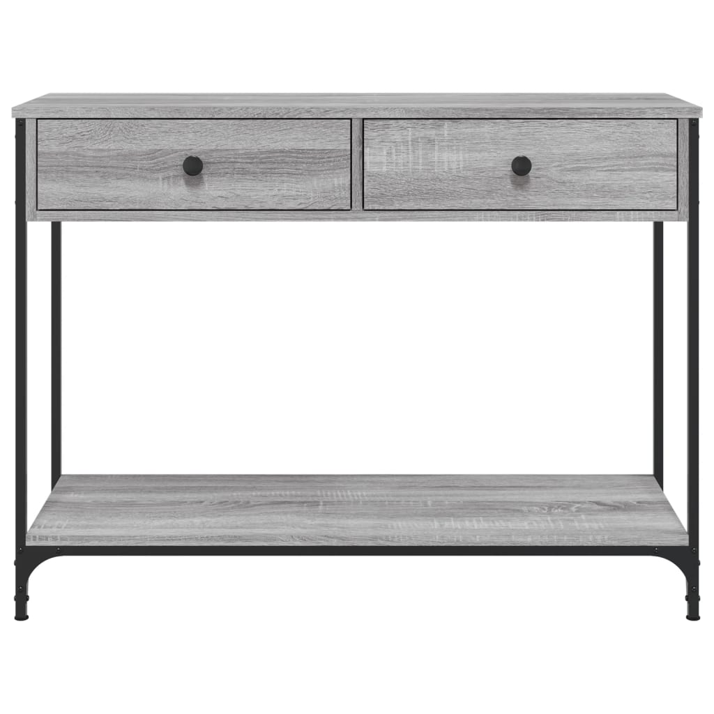Konsolentisch Grau Sonoma 100x34,5x75 cm Holzwerkstoff - Pazzar.ch
