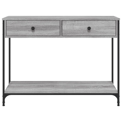 Konsolentisch Grau Sonoma 100x34,5x75 cm Holzwerkstoff - Pazzar.ch