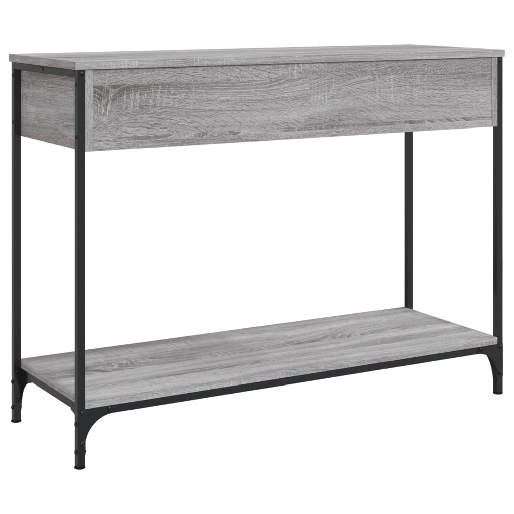 Konsolentisch Grau Sonoma 100x34,5x75 cm Holzwerkstoff - Pazzar.ch
