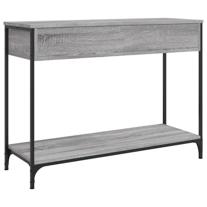 Konsolentisch Grau Sonoma 100x34,5x75 cm Holzwerkstoff - Pazzar.ch