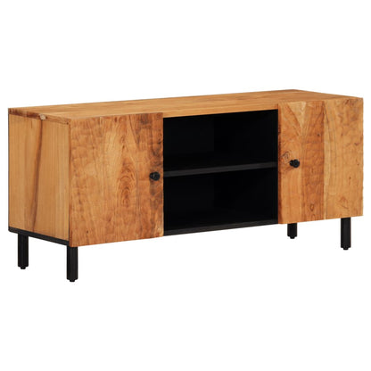 TV-Schrank 105x33x46 cm Massivholz Akazie - Pazzar.ch