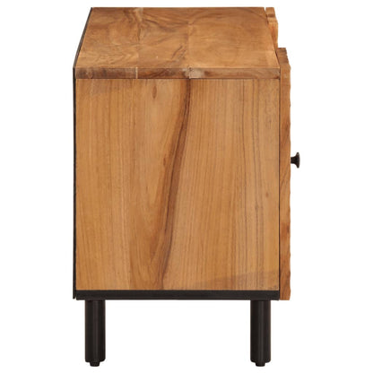 TV-Schrank 105x33x46 cm Massivholz Akazie - Pazzar.ch