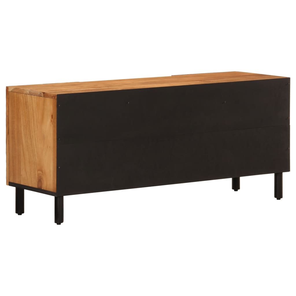 TV-Schrank 105x33x46 cm Massivholz Akazie - Pazzar.ch