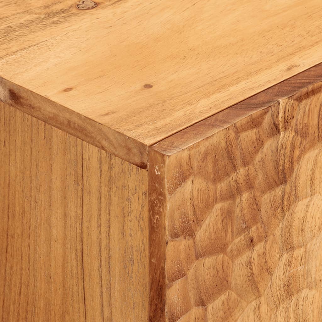 TV-Schrank 105x33x46 cm Massivholz Akazie - Pazzar.ch