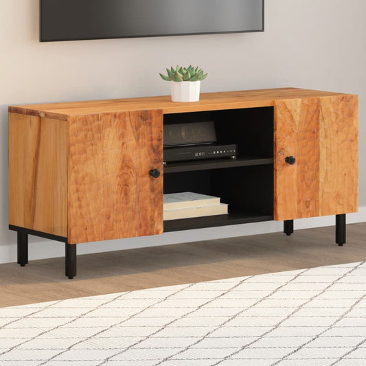 TV-Schrank 105x33x46 cm Massivholz Akazie - Pazzar.ch