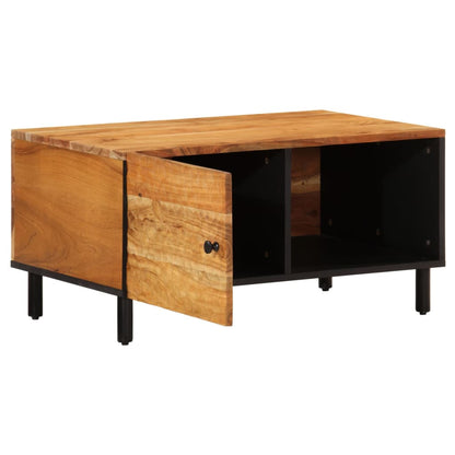 Couchtisch 80x50x40 cm Massivholz Akazie - Pazzar.ch