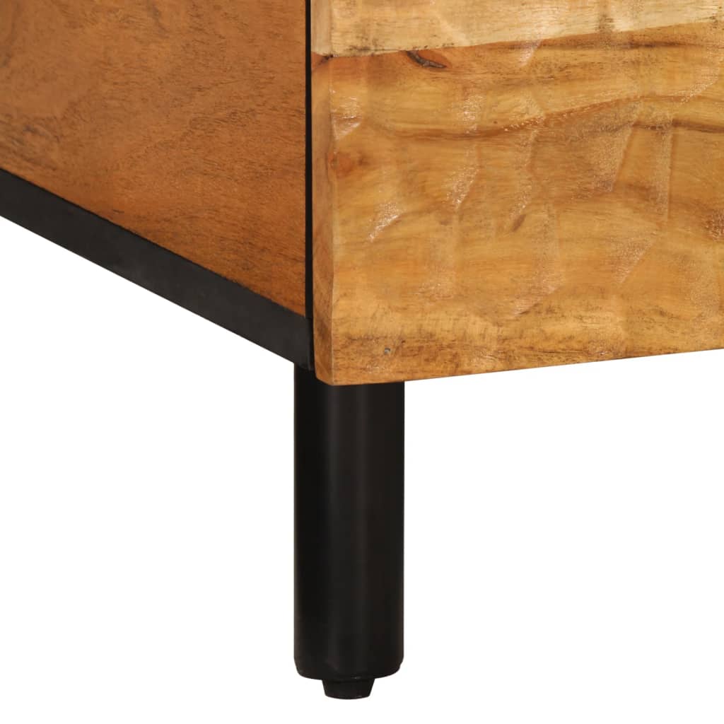 Couchtisch 80x50x40 cm Massivholz Akazie - Pazzar.ch