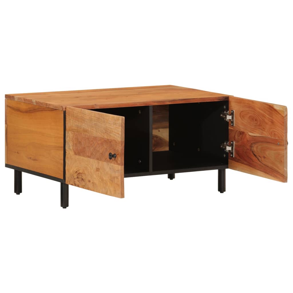 Couchtisch 80x50x40 cm Massivholz Akazie - Pazzar.ch