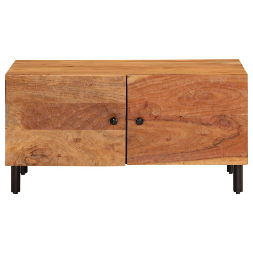 Couchtisch 80x50x40 cm Massivholz Akazie - Pazzar.ch