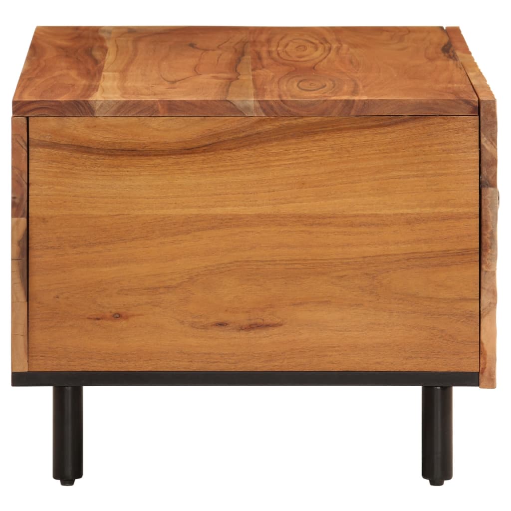 Couchtisch 80x50x40 cm Massivholz Akazie - Pazzar.ch