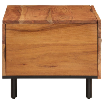 Couchtisch 80x50x40 cm Massivholz Akazie - Pazzar.ch
