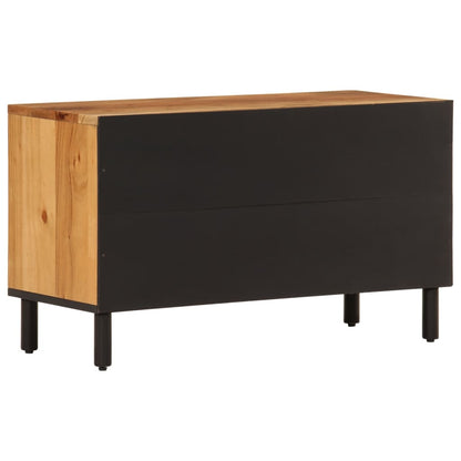 TV-Schrank 80x33x46 cm Massivholz Akazie - Pazzar.ch