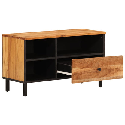 TV-Schrank 80x33x46 cm Massivholz Akazie - Pazzar.ch