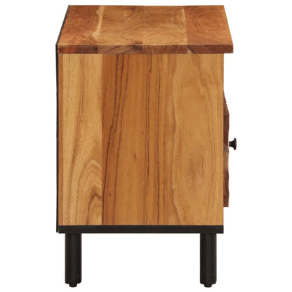TV-Schrank 80x33x46 cm Massivholz Akazie - Pazzar.ch