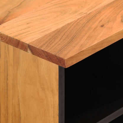 TV-Schrank 80x33x46 cm Massivholz Akazie - Pazzar.ch