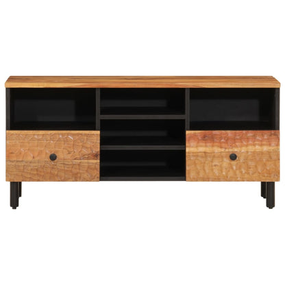 TV-Schrank 100x33x46 cm Massivholz Akazie - Pazzar.ch