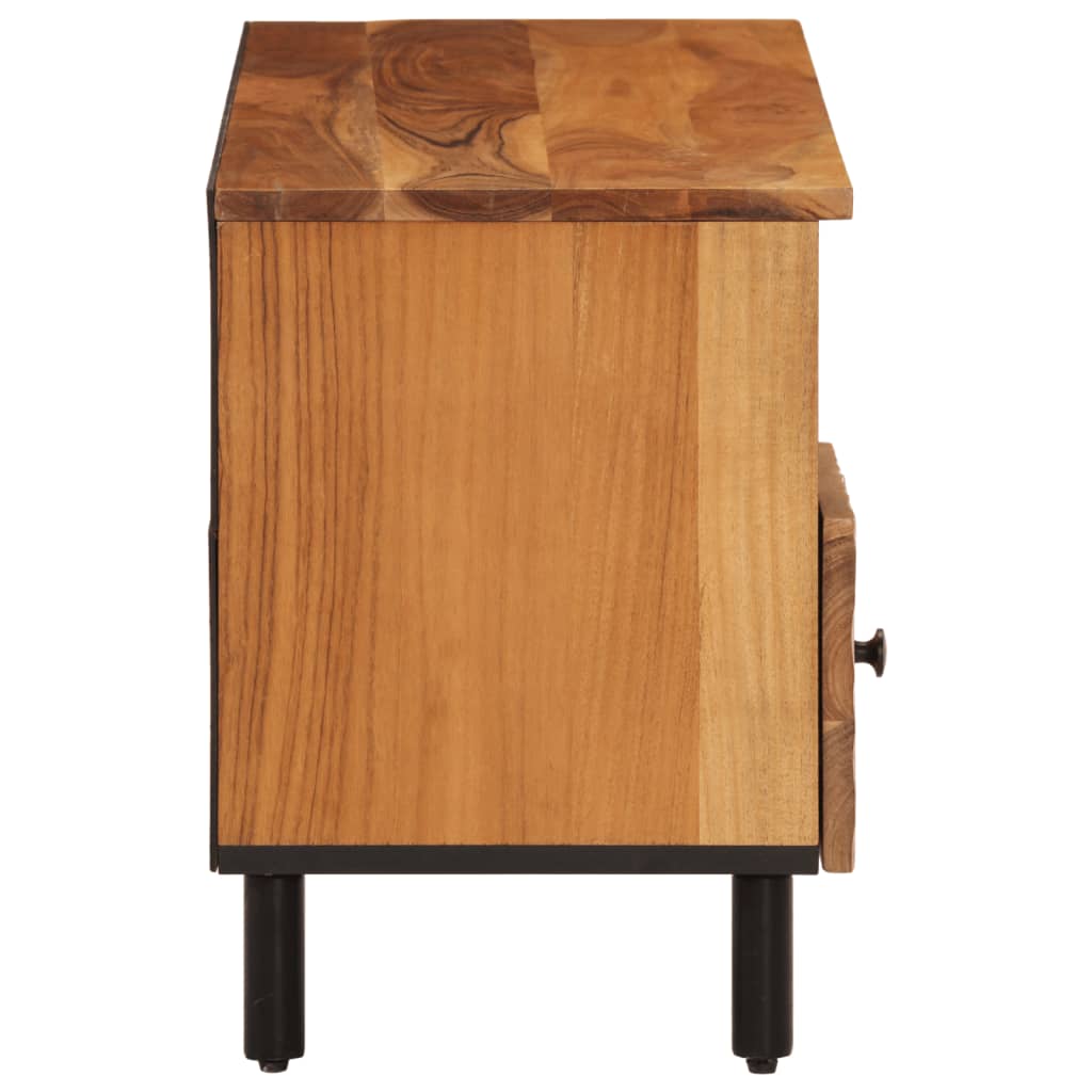 TV-Schrank 100x33x46 cm Massivholz Akazie - Pazzar.ch